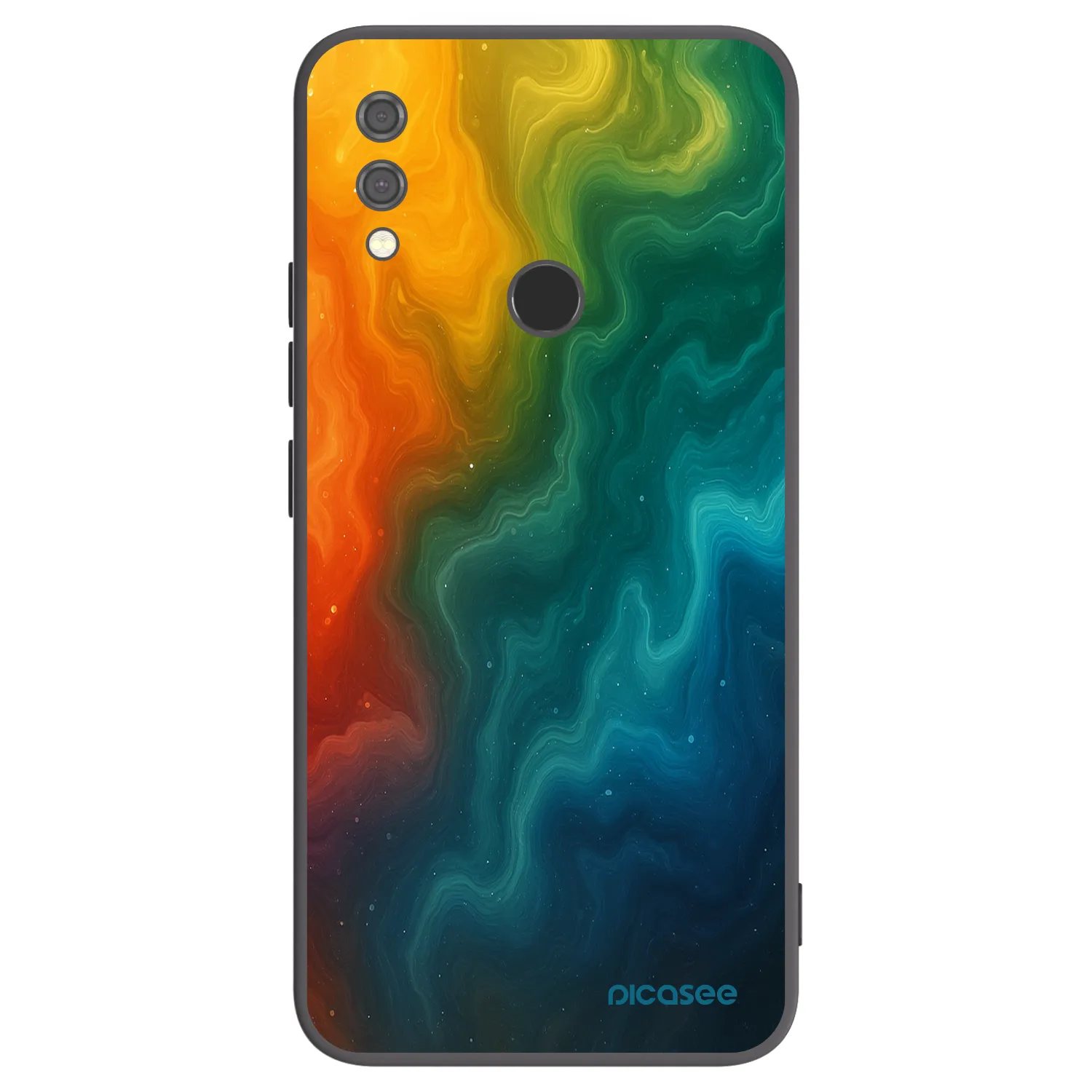 Picasee silikonový černý obal pro Xiaomi Redmi Note 7 - Solar