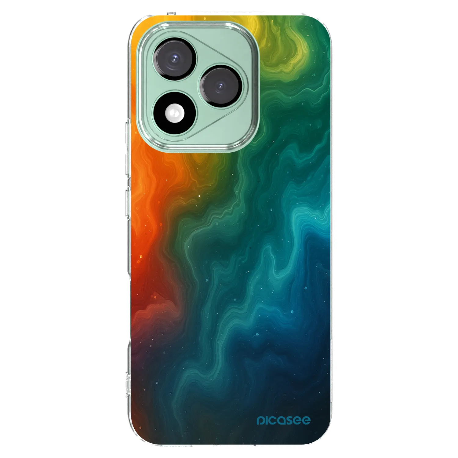Picasee silikonový průhledný obal pro Honor 400 Lite 5G - Solar