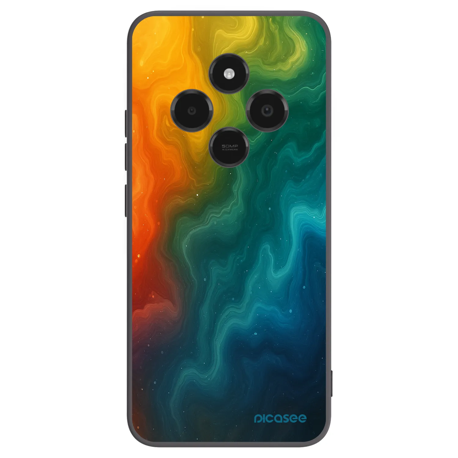 Picasee silikonový černý obal pro Xiaomi Poco C75 - Solar