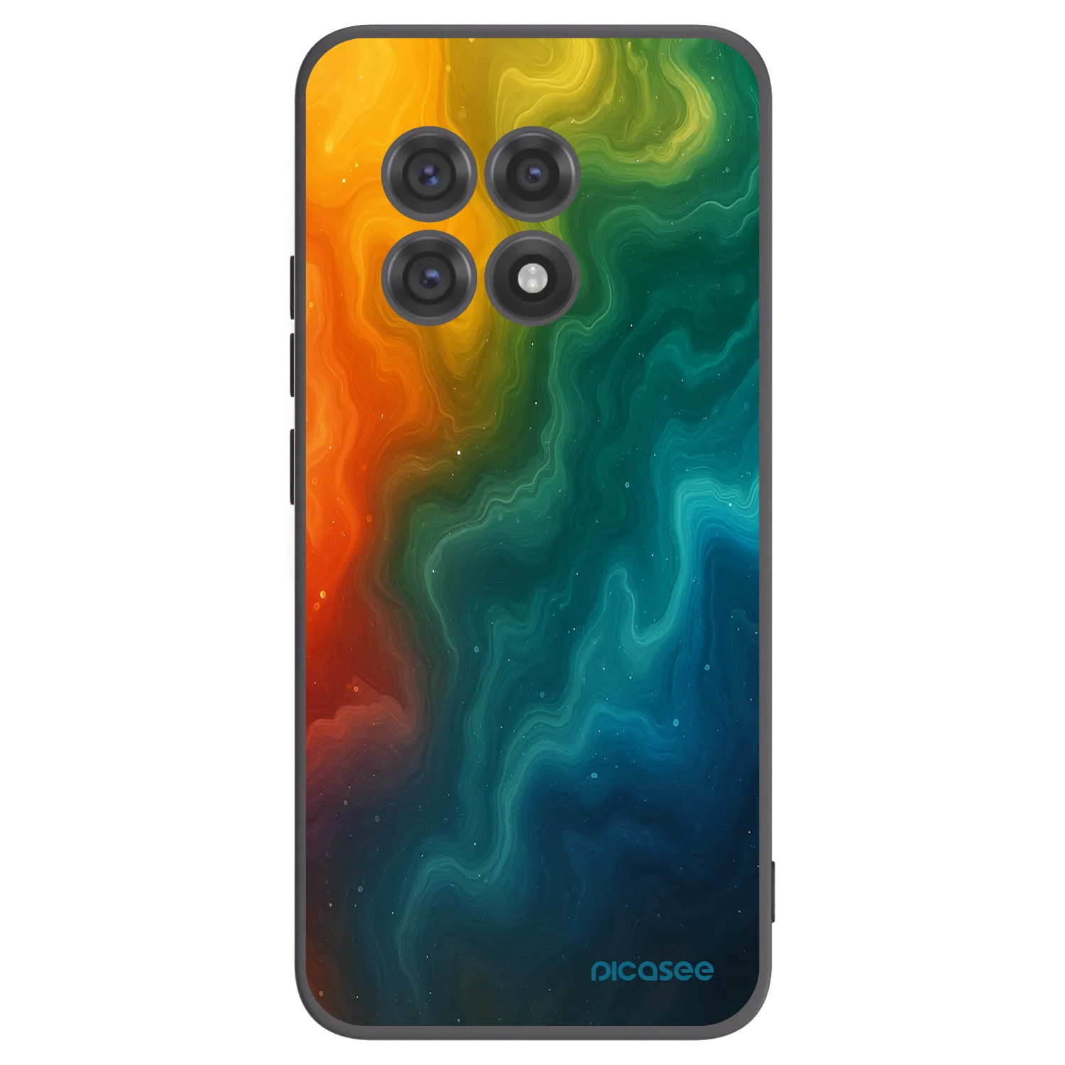 Picasee silikonový černý obal pro OnePlus 13R 5G - Solar