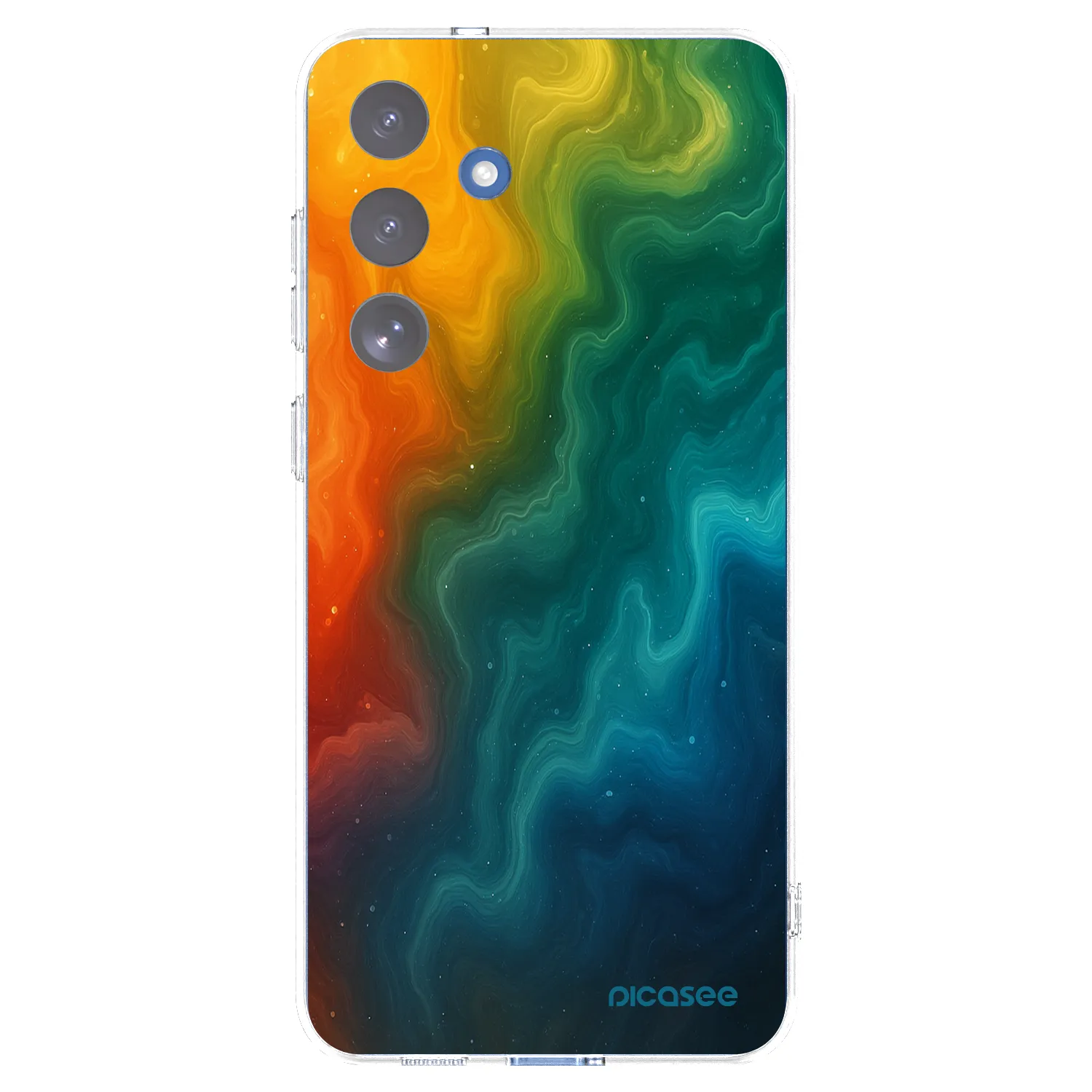 Picasee silikonový průhledný obal pro Samsung Galaxy S25 FE 5G - Solar