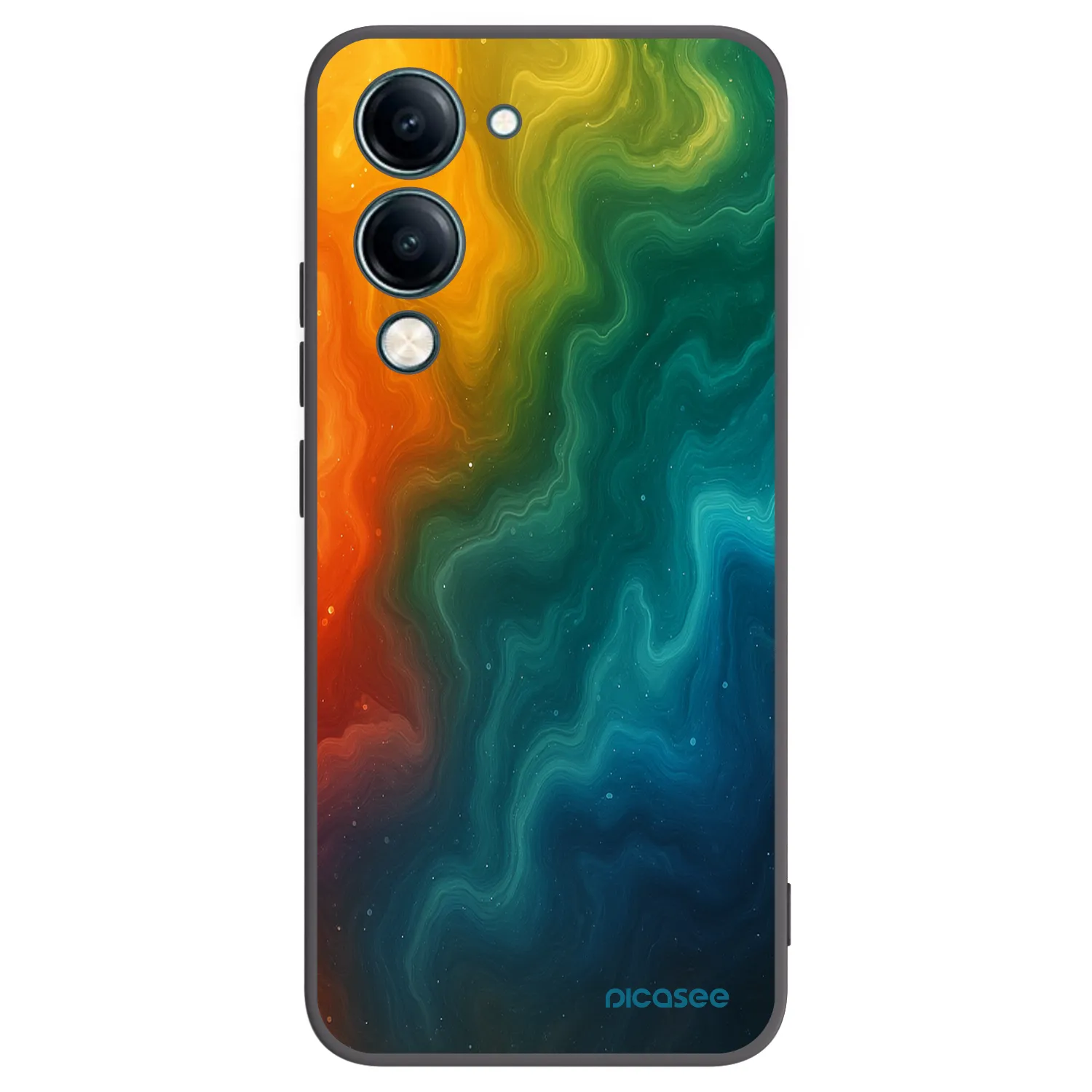 Picasee silikonový černý obal pro Vivo Y29s 5G - Solar