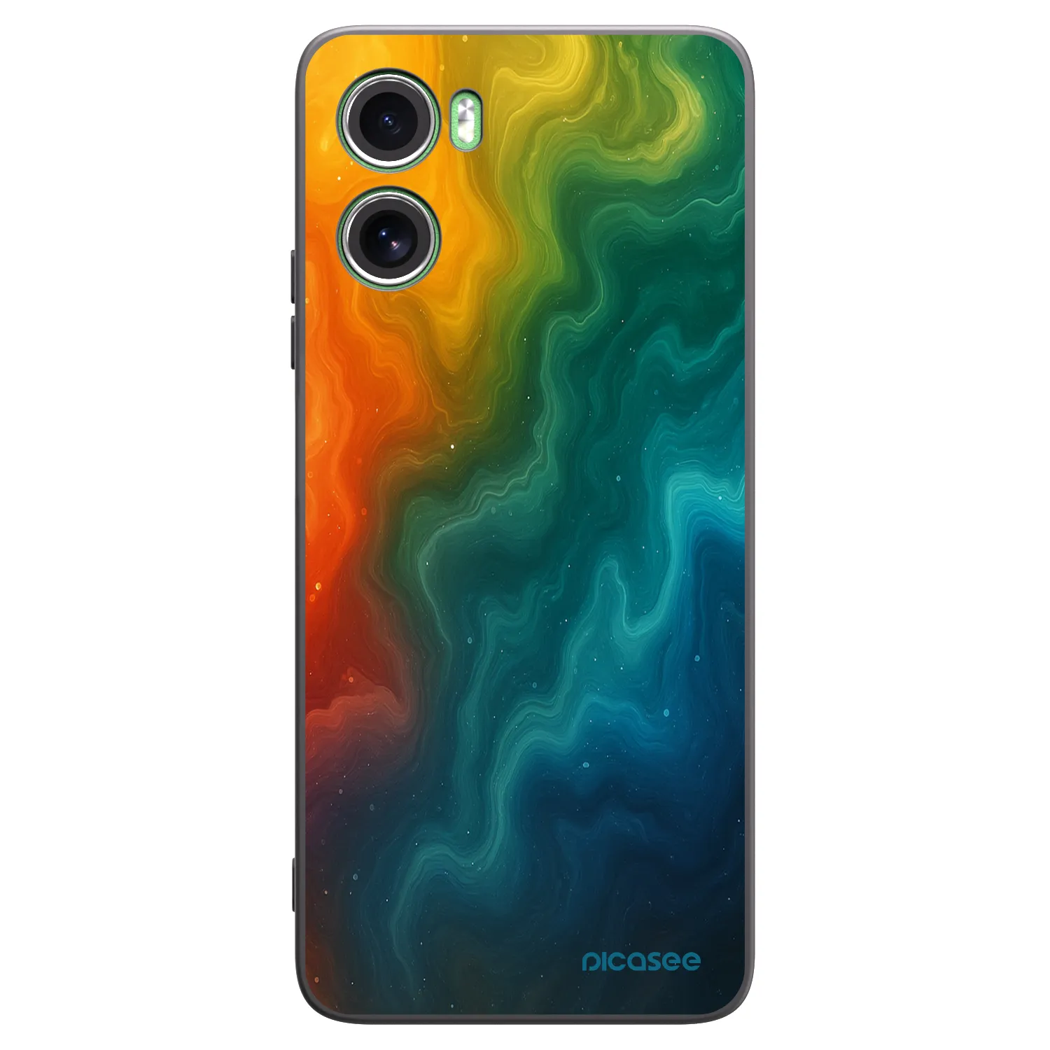Picasee silikonový černý obal pro Motorola Moto G06 - Solar