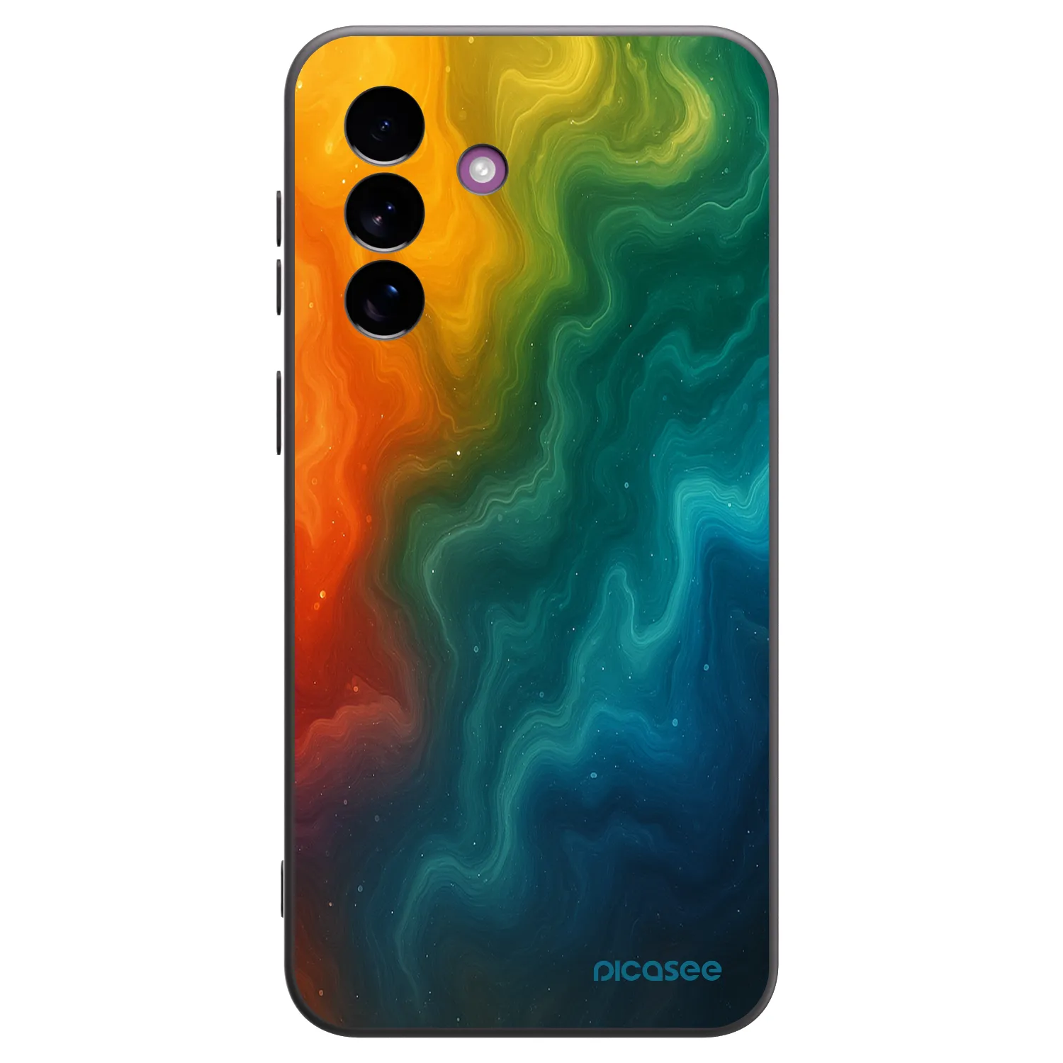 Picasee silikonový černý obal pro Samsung Galaxy A37 - Solar