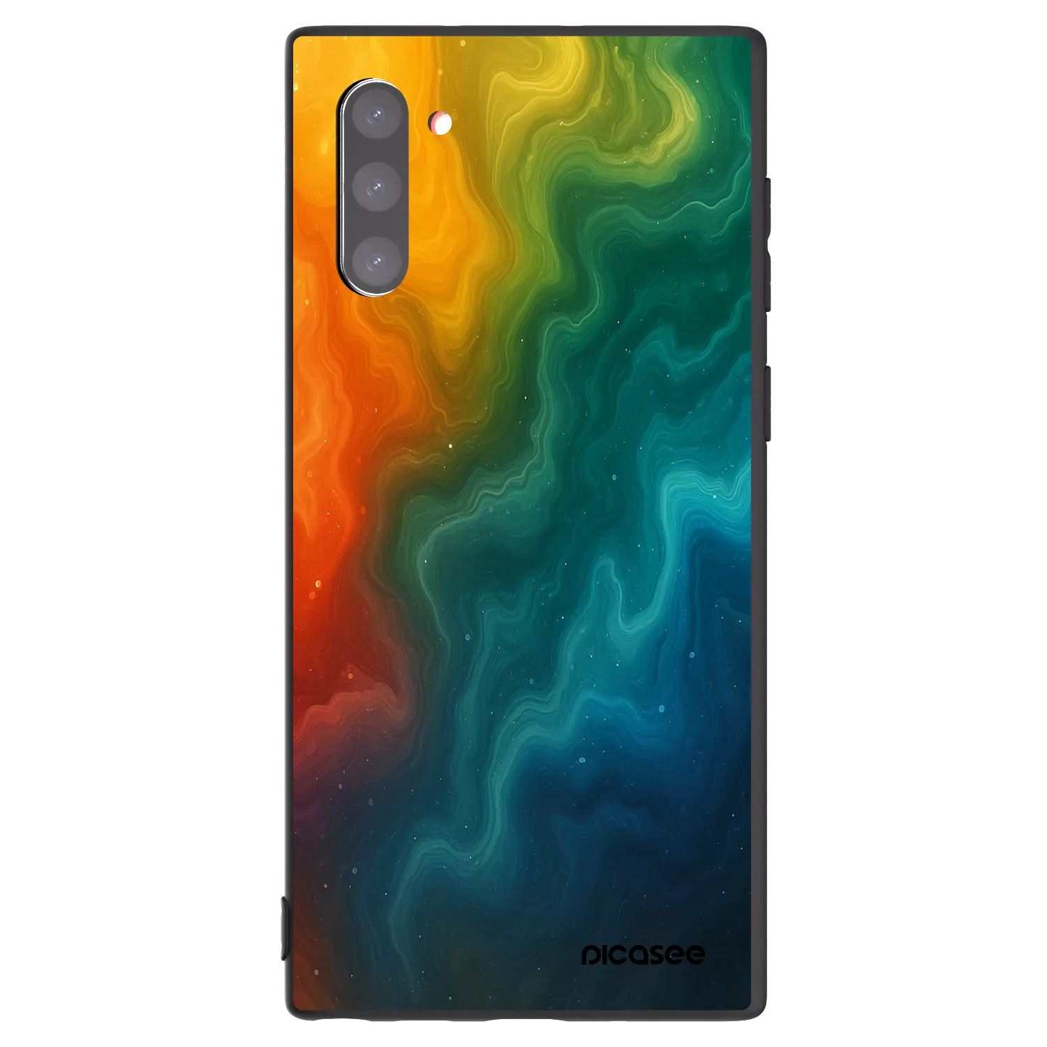 Picasee silikonový černý obal pro Samsung Galaxy Note 10 N970F - Solar