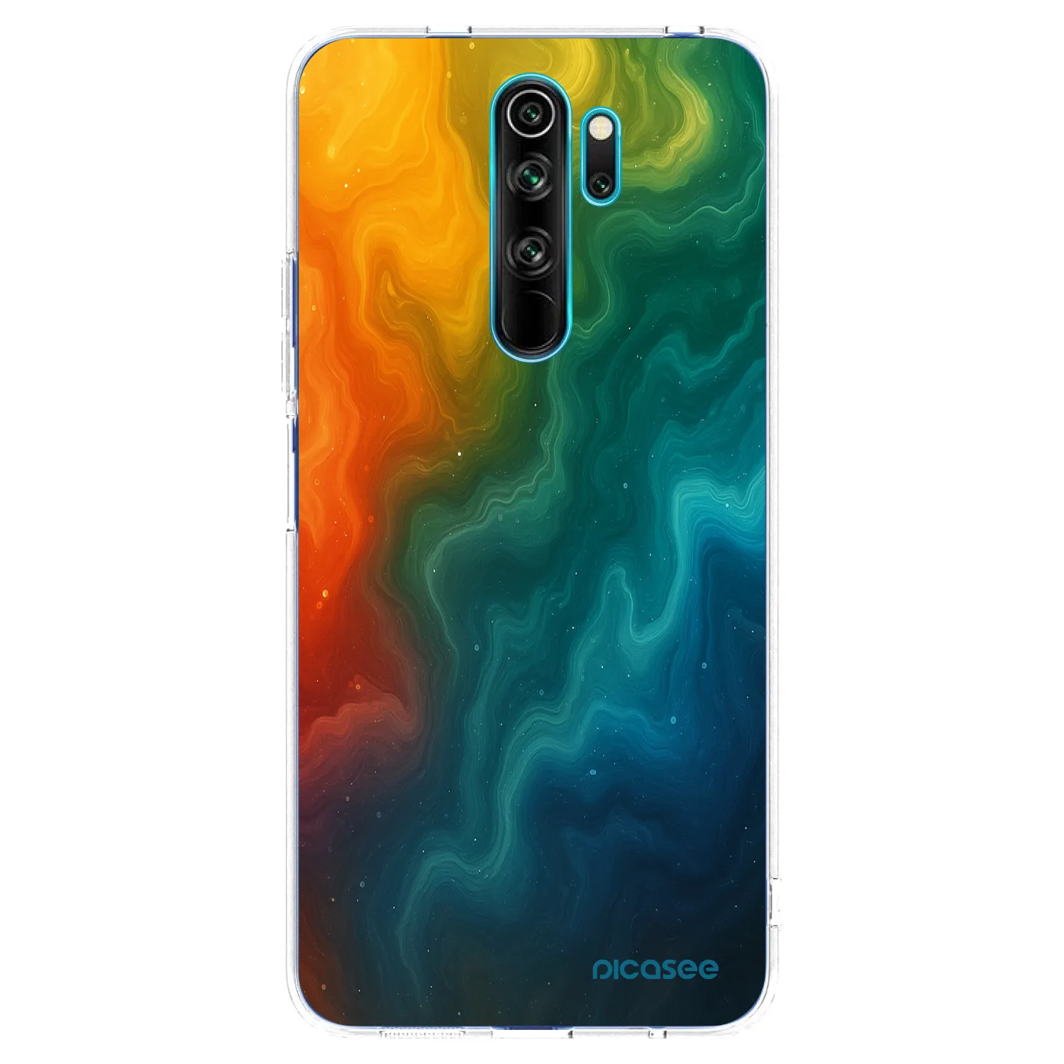 Picasee silikonový průhledný obal pro Xiaomi Redmi Note 8 Pro - Solar
