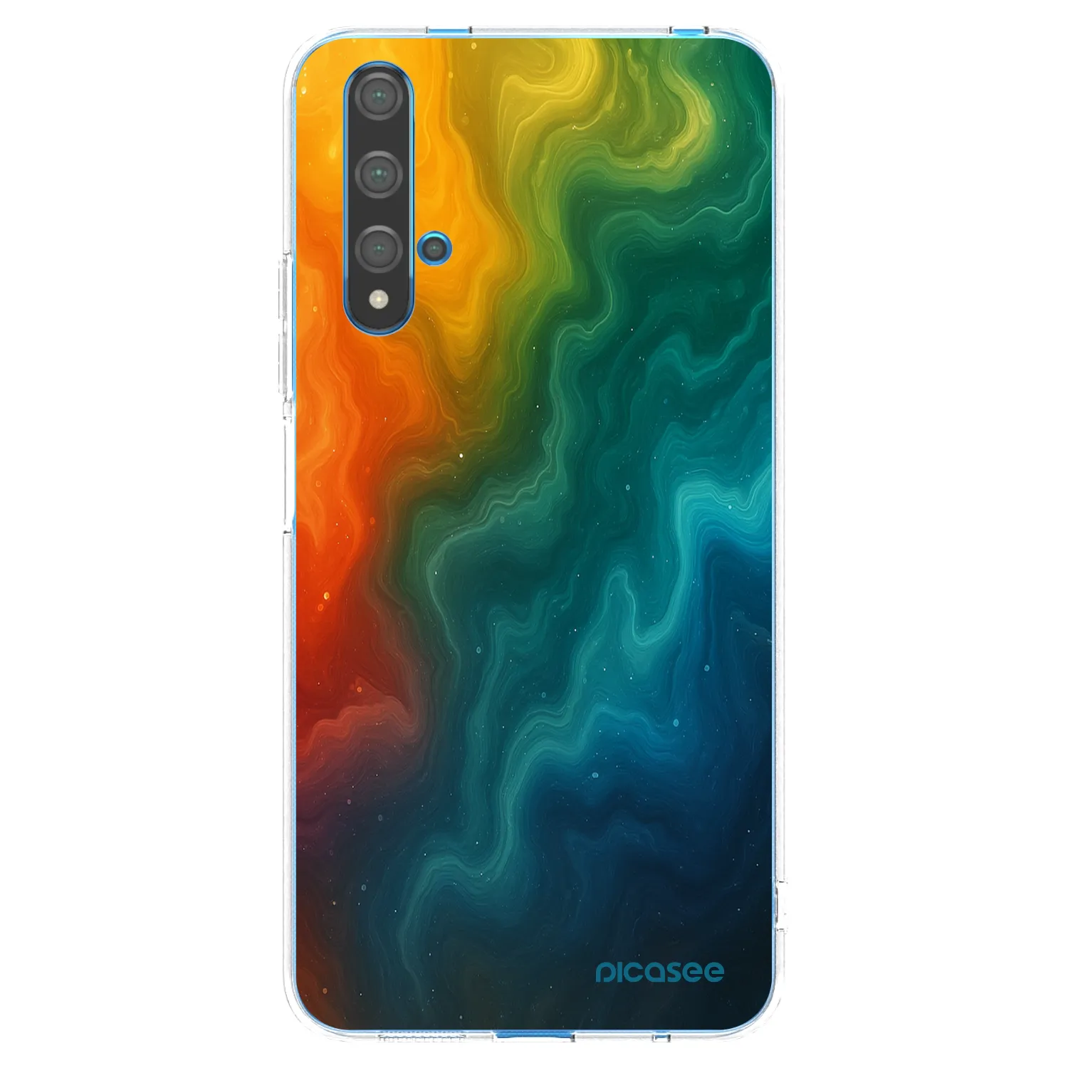 Picasee silikonový průhledný obal pro Huawei Nova 5T - Solar