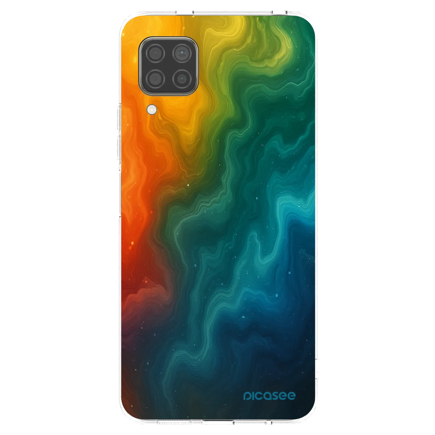 Picasee silikonový průhledný obal pro Huawei P40 Lite - Solar