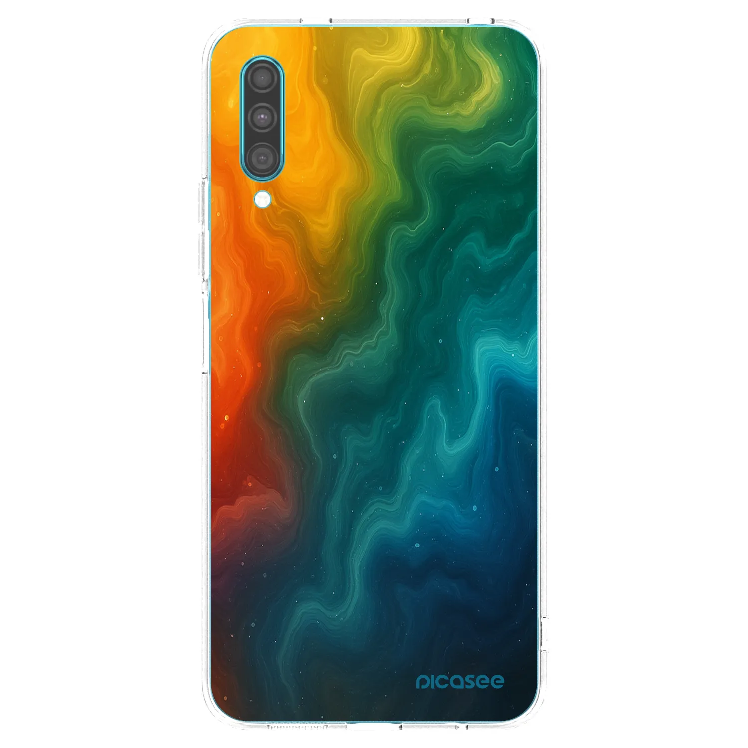 Picasee silikonový průhledný obal pro Samsung Galaxy A30s A307F - Solar