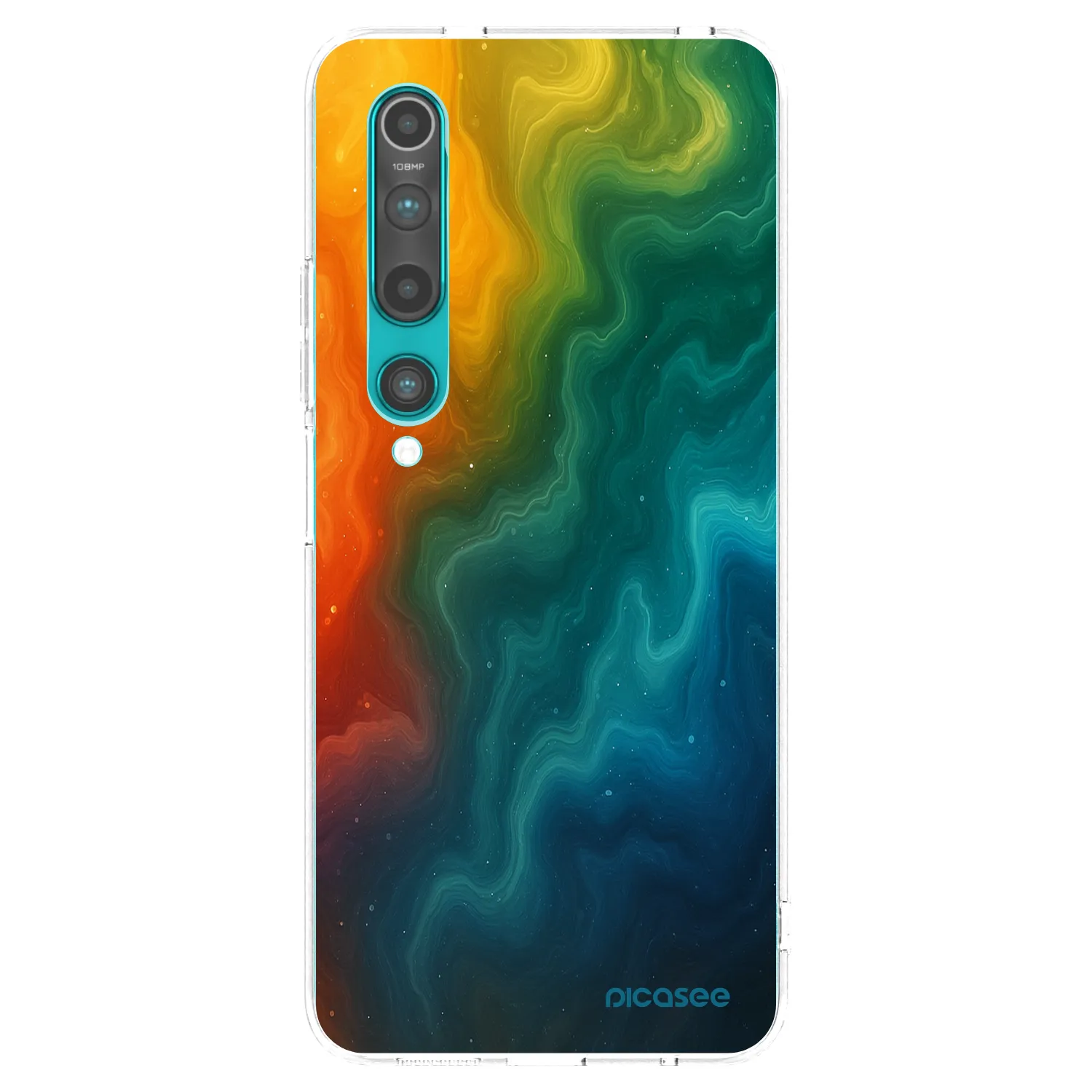 Picasee silikonový průhledný obal pro Xiaomi Mi 10 - Solar