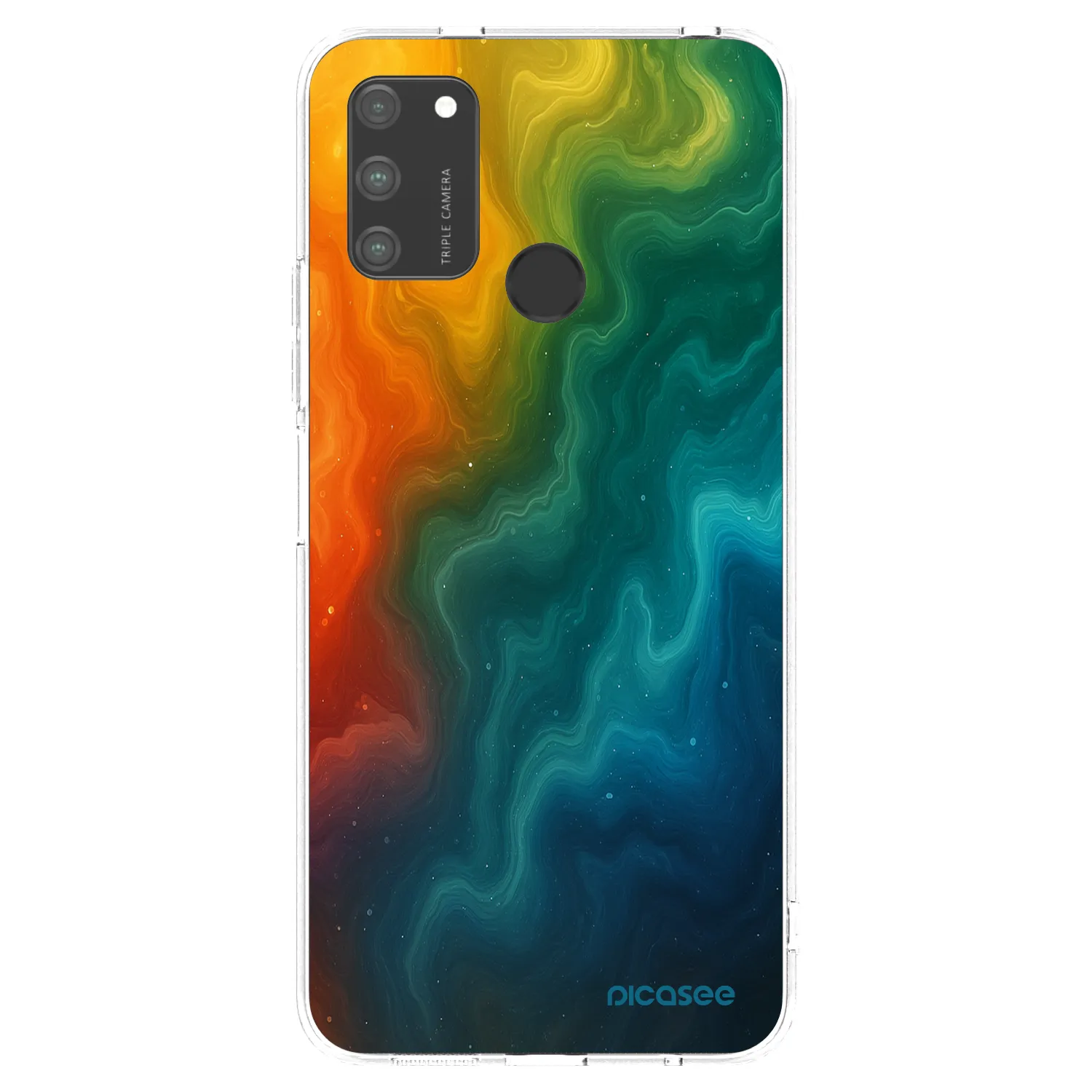 Picasee silikonový průhledný obal pro Honor 9A - Solar