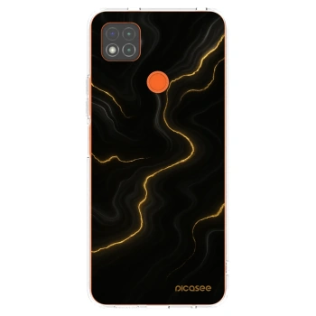 Picasee silikonový průhledný obal pro Xiaomi Redmi 9C - Thunder