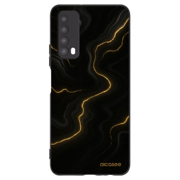 Picasee silikonový černý obal pro Huawei P Smart 2021 - Thunder