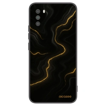 Picasee silikonový černý obal pro Xiaomi Poco M3 - Thunder