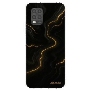 Picasee silikonový průhledný obal pro Xiaomi Mi 10 Lite - Thunder