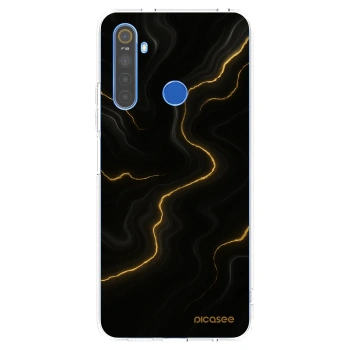 Picasee silikonový průhledný obal pro Realme 5 - Thunder