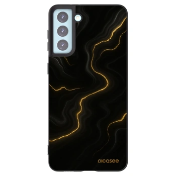 Picasee silikonový černý obal pro Samsung Galaxy S21+ 5G G996F - Thunder