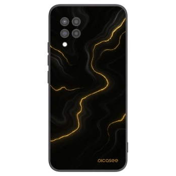 Picasee silikonový černý obal pro Samsung Galaxy A42 A426B - Thunder
