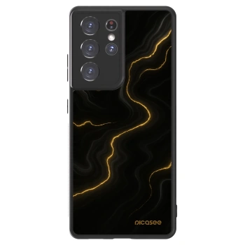 Picasee ULTIMATE CASE pro Samsung Galaxy S21 Ultra 5G G998B - Thunder