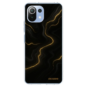 Picasee silikonový průhledný obal pro Xiaomi Mi 11 Lite - Thunder