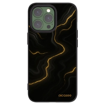 Picasee silikonový černý obal pro Apple iPhone 13 Pro - Thunder