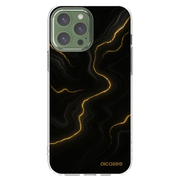 Picasee silikonový průhledný obal pro Apple iPhone 13 Pro Max - Thunder
