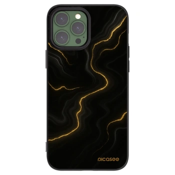 Picasee silikonový černý obal pro Apple iPhone 13 Pro Max - Thunder