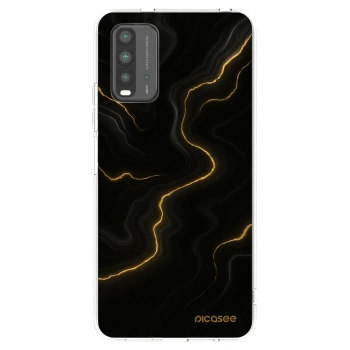 Picasee silikonový průhledný obal pro Xiaomi Redmi 9T - Thunder