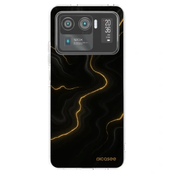 Picasee silikonový průhledný obal pro Xiaomi Mi 11 Ultra - Thunder