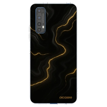 Picasee silikonový průhledný obal pro Realme 7 - Thunder