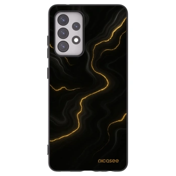 Picasee silikonový černý obal pro Samsung Galaxy A52s 5G A528B - Thunder