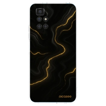 Picasee silikonový průhledný obal pro Xiaomi Redmi 10 - Thunder
