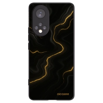 Picasee silikonový černý obal pro Honor 50 5G - Thunder