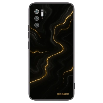 Picasee silikonový černý obal pro Xiaomi Poco M3 Pro 5G - Thunder
