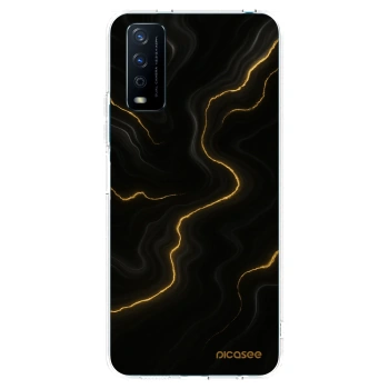 Picasee silikonový průhledný obal pro Vivo Y11s - Thunder