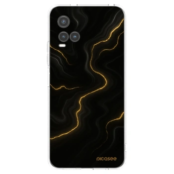 Picasee silikonový průhledný obal pro Vivo Y33s - Thunder