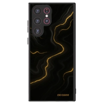 Picasee ULTIMATE CASE pro Samsung Galaxy S22 Ultra 5G - Thunder