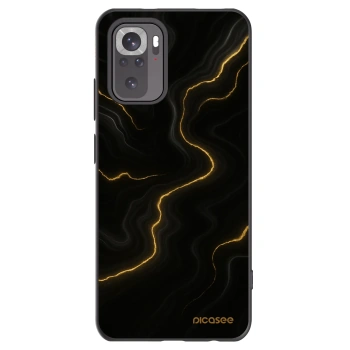 Picasee silikonový černý obal pro Xiaomi Redmi Note 11S 4G - Thunder