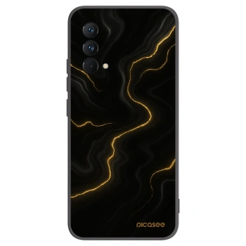 Picasee silikonový černý obal pro Realme GT Master Edition 5G - Thunder
