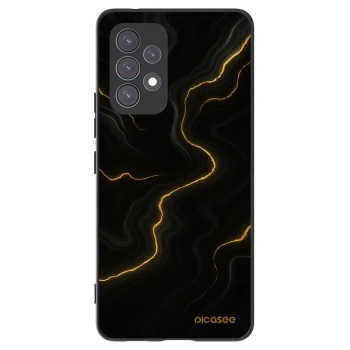 Picasee silikonový černý obal pro Samsung Galaxy A53 5G A536 - Thunder