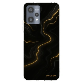 Picasee silikonový průhledný obal pro Realme 9 Pro 5G - Thunder