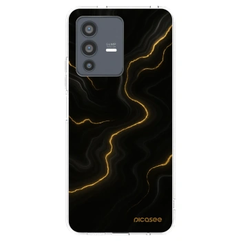 Picasee silikonový průhledný obal pro Vivo V23 5G - Thunder