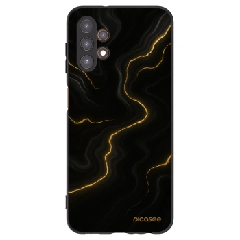 Picasee silikonový černý obal pro Samsung Galaxy A13 4G A135 - Thunder