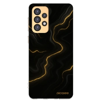 Picasee silikonový průhledný obal pro Samsung Galaxy A33 5G A336 - Thunder