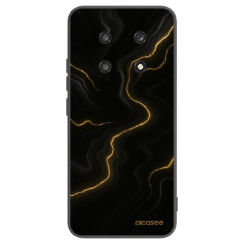 Picasee silikonový černý obal pro Honor Magic4 Lite 5G - Thunder