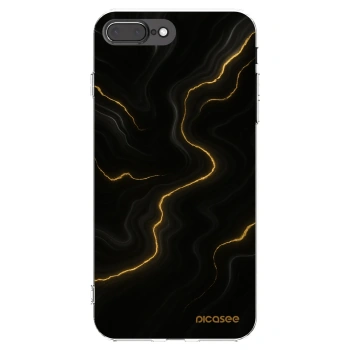 Picasee silikonový průhledný obal pro Apple iPhone 8 Plus - Thunder