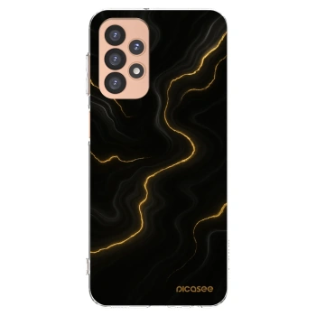 Picasee silikonový průhledný obal pro Samsung Galaxy A23 A236B 5G - Thunder