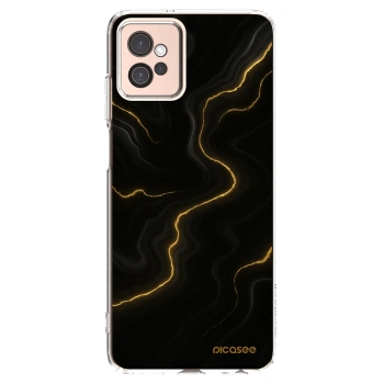 Picasee silikonový průhledný obal pro Motorola Moto G32 - Thunder
