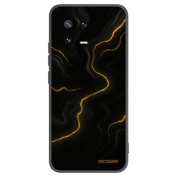 Picasee silikonový černý obal pro Xiaomi 13 Pro - Thunder