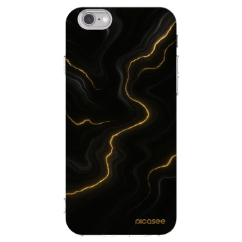 Picasee silikonový průhledný obal pro Apple iPhone 6/6S - Thunder